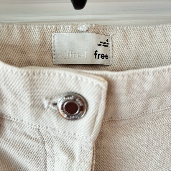 Aritzia Wilfred free Kelsey pant in bone color - Picture 11 of 11